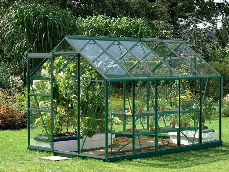 Venus 7500 žalias (7,5 m2; 1,93 x 3,84 m)  + pamatas